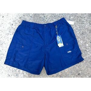 AFTCO Shorts Mens 42 The Original Fishing Classic Fit AFTech Blue Outdoor NWT